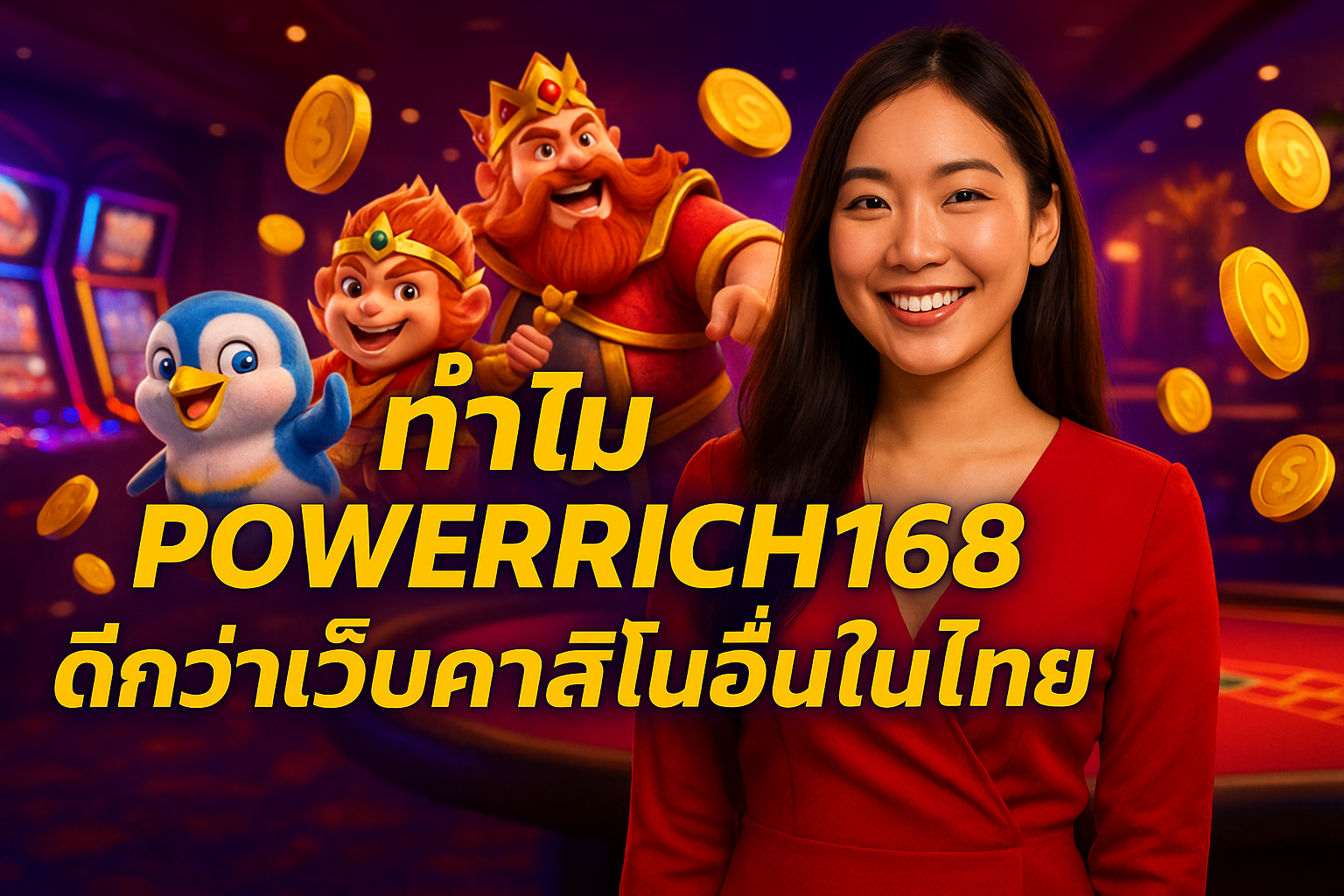 ทำไม POWERRICH168 ดีกว่าเว็บคาสิโนอื่นในไทย