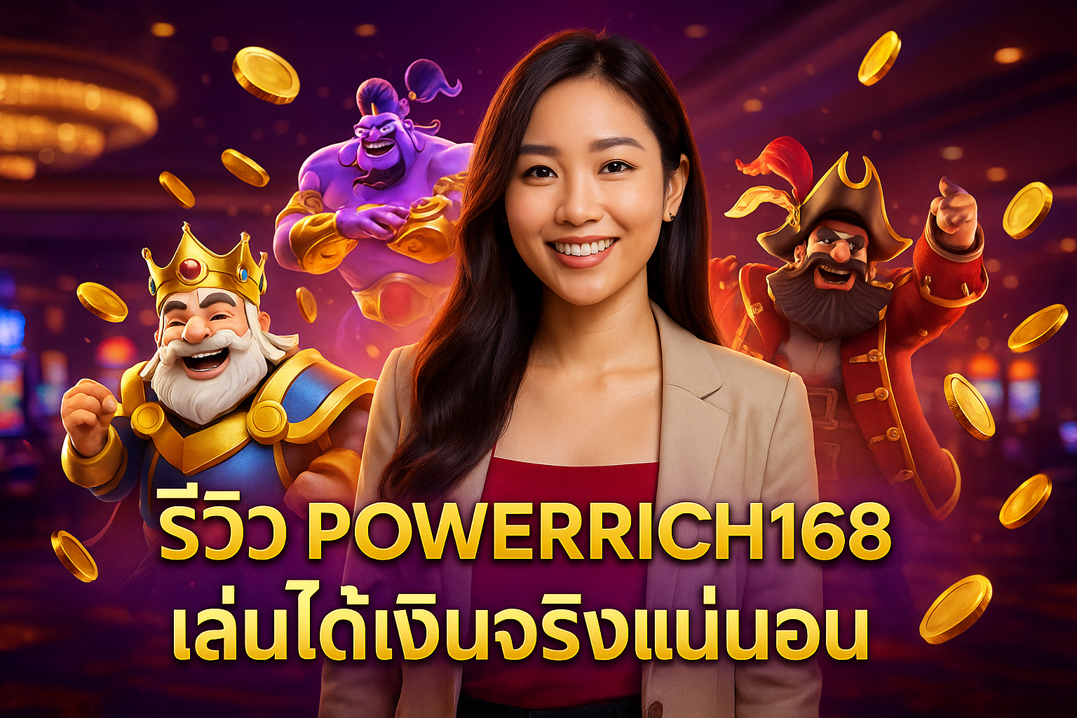 รีวิว POWERRICH168 เล่นได้เงินจริงแน่นอน